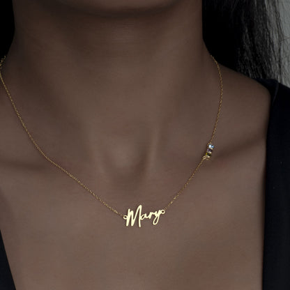 Custom Name Necklace, Specific Christmas Gift Idea for Mother